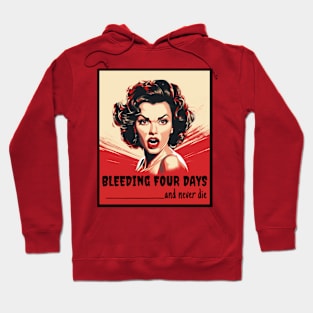 Pin up Girl - Woman never die Hoodie